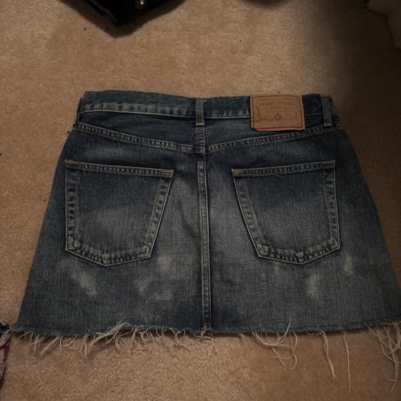 Moussy vintage Japanese denim skirt - Picture 2 of 2